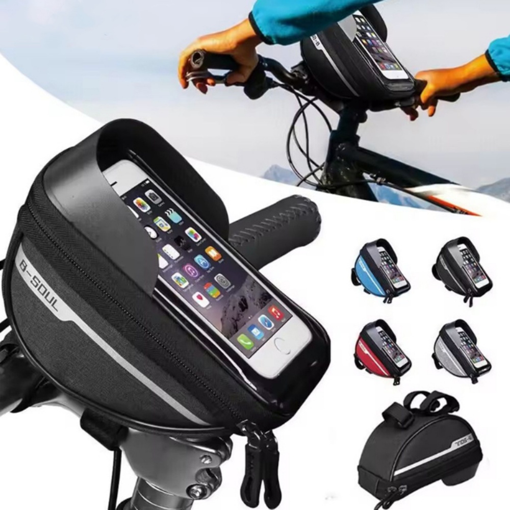 Cycling Gear Design - Touch Screen Waterproof Bike Handlebar Phone