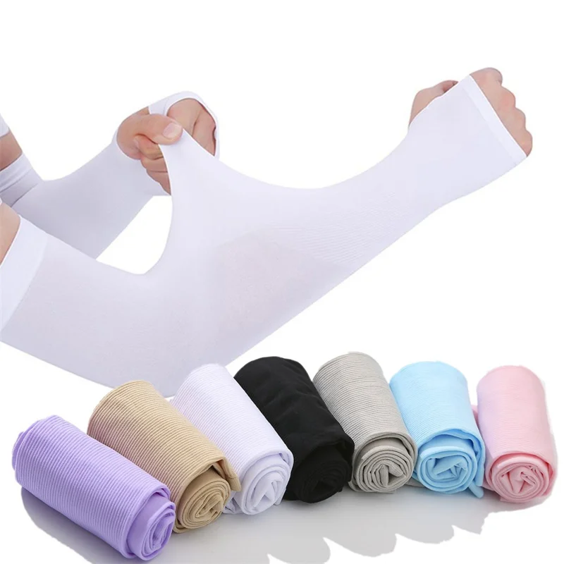 Cycling Gear Men - Sunscreen Ice Silk Sleeve for Men