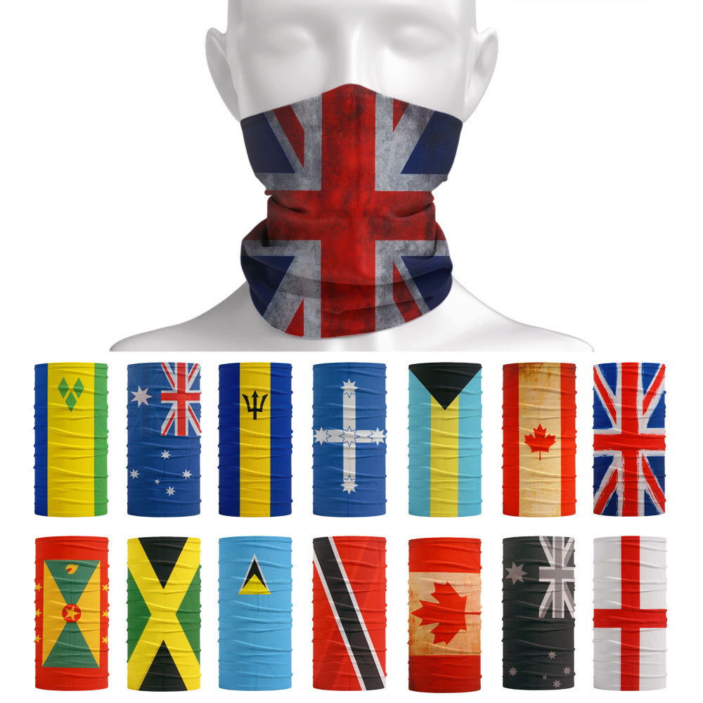 Cycling Gear Australia - Commonwealth of Nations Flag Bandanas Multifunctional