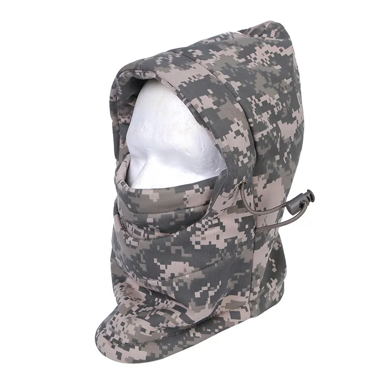 Cycling Gear Men - Tactical Camouflage Warm Hood Face Neck