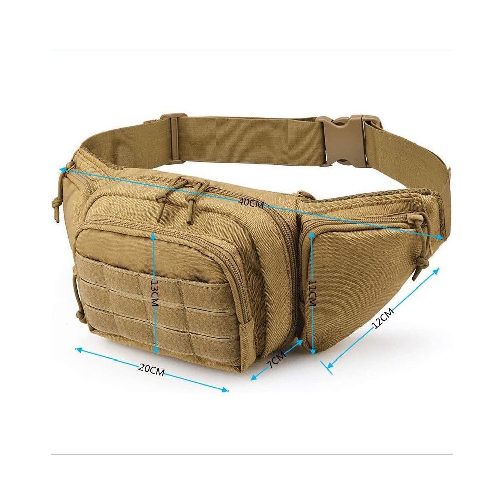 Cycling Gear Men - Tactical Waist Pack Waterproof Hip Bag