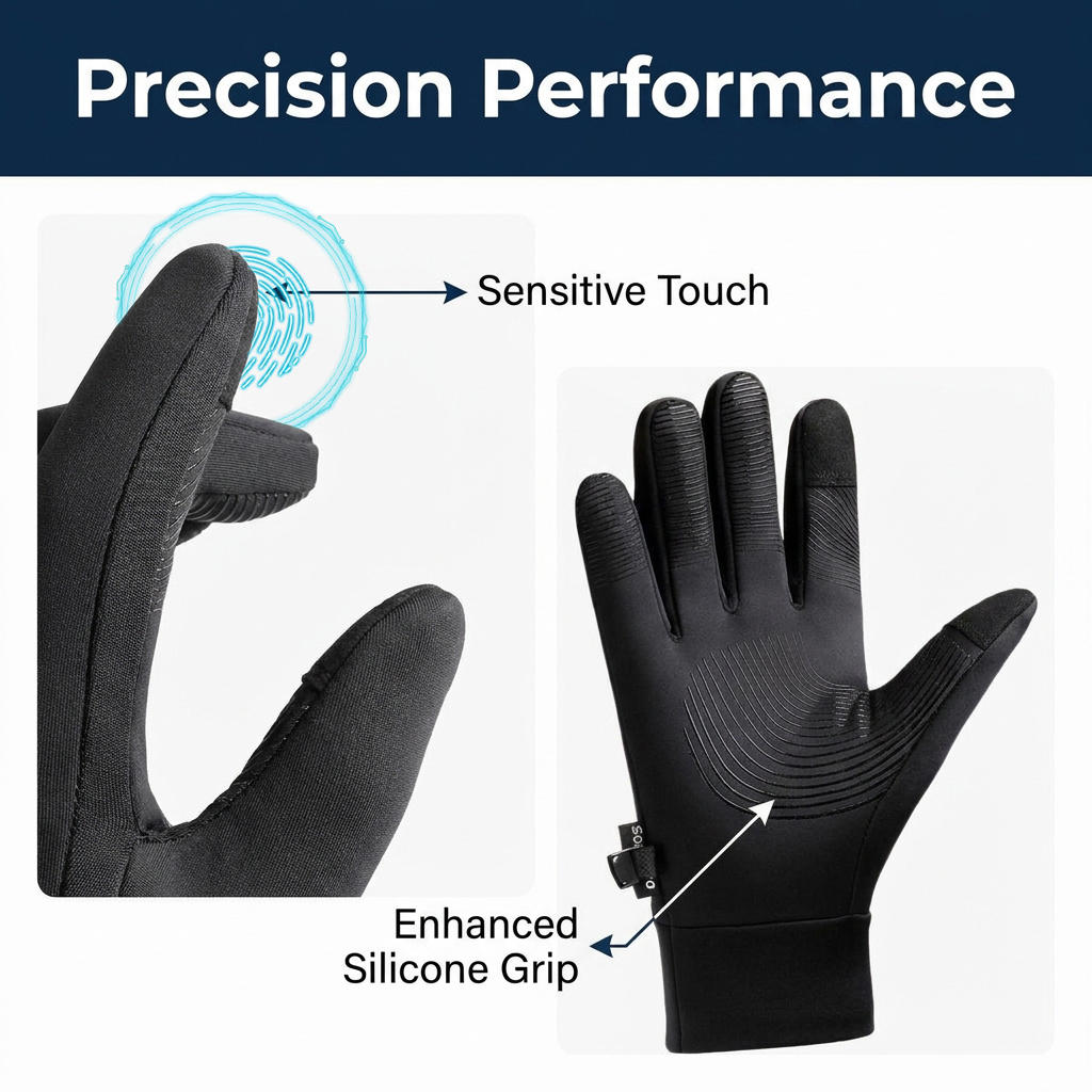 Winter Sport Gloves for Men, T - Cycling Gear Cold Weather ulasan dan harga