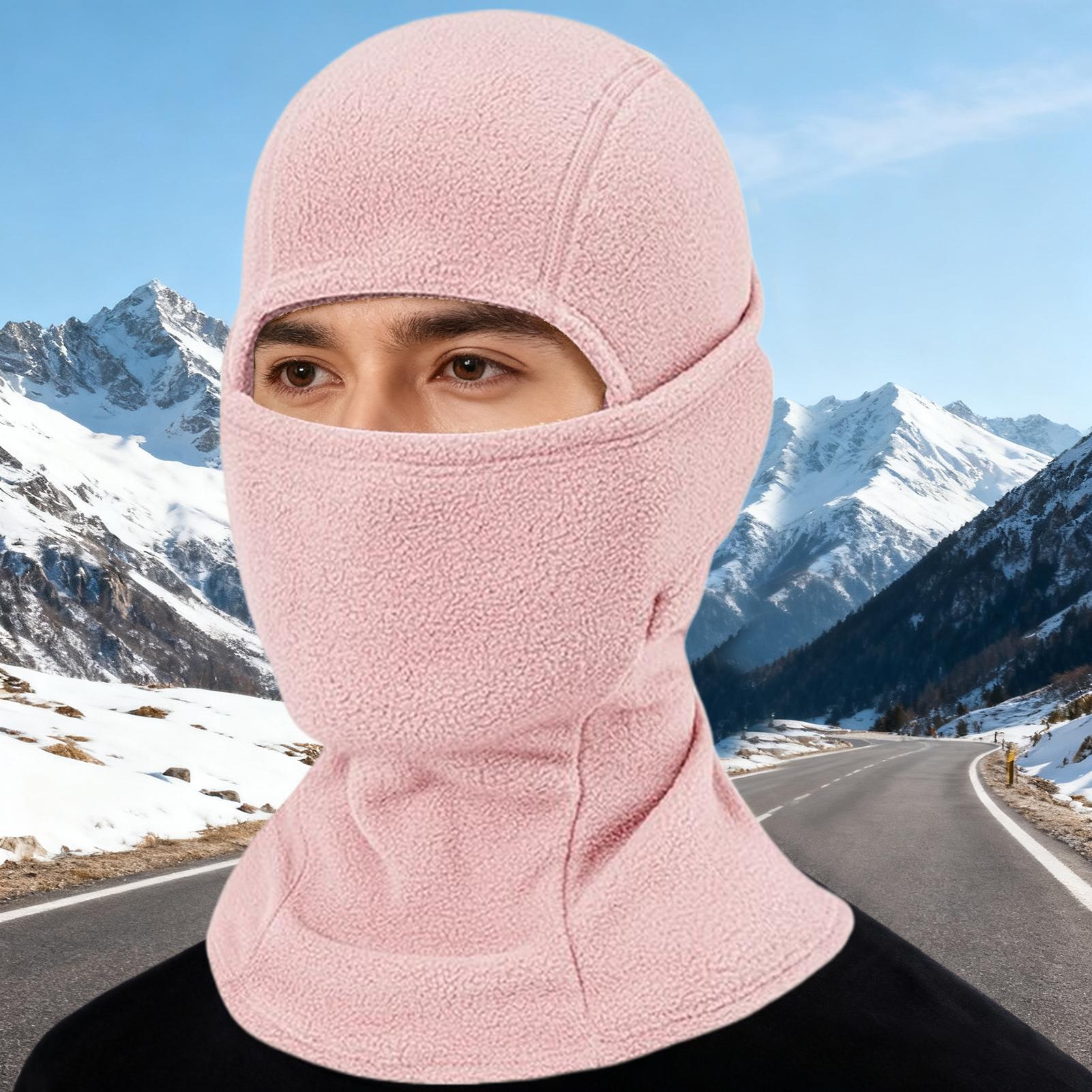 Beanie Hat Neck Warmer Hood Ge - Cycling Gear Cold Weather ulasan dan harga