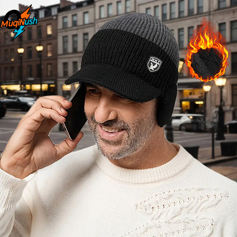 MuqiNush Winter Warm Beanie wi - Cycling Gear Cold Weather ulasan dan harga