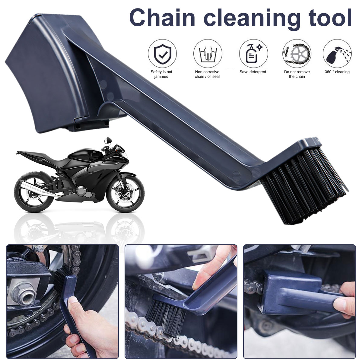 Motorcycle Bike Chain Cleaner  - Cyclo Gear ulasan dan harga