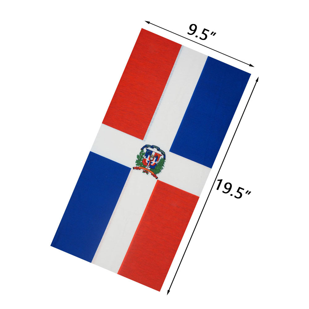 Dominica National Flag Bandana - Cycling Gear Men ulasan dan harga