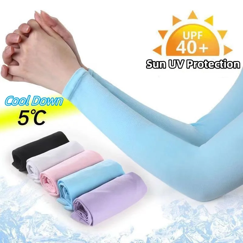 Sunscreen Ice Silk Sleeve for  - Cycling Gear Men ulasan dan harga