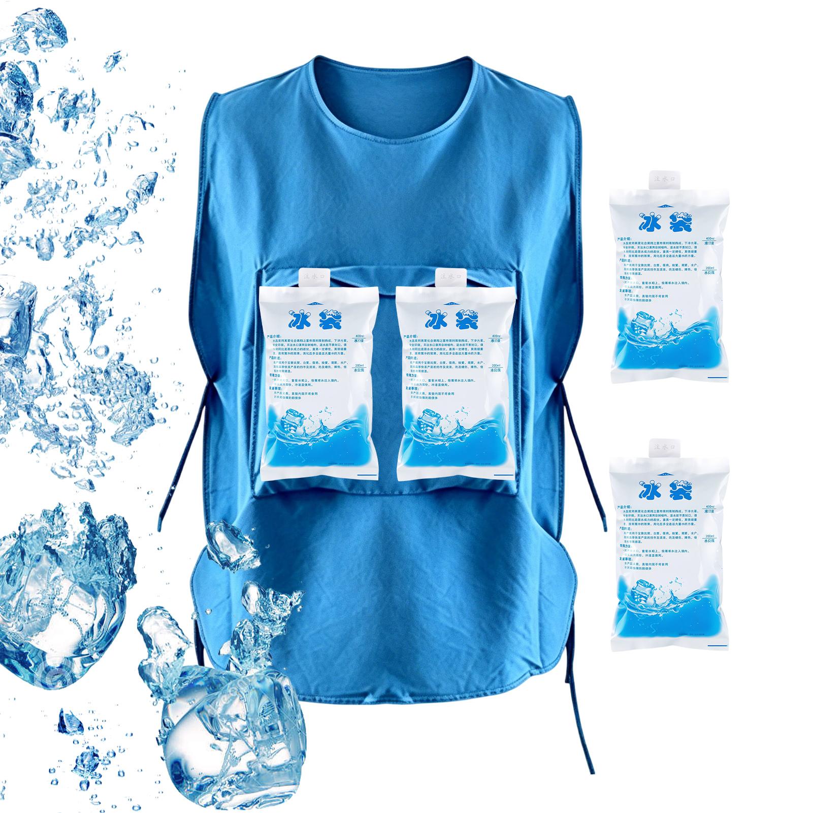 4 Gel Ice Packs Cooling Vest R - Cycling Gear Cold Weather ulasan dan harga