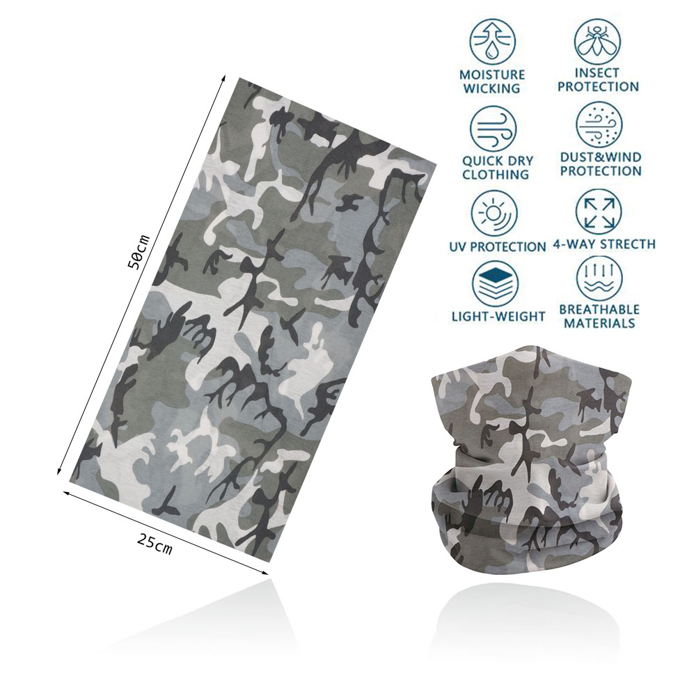 CM01-CM33 Camo Printed Bandana - Cycling Gear Men ulasan dan harga