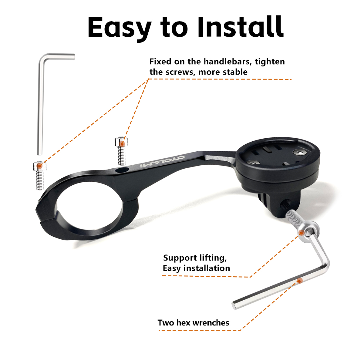 Aluminium Alloy Headlight Moun - Bike Computer Gps ulasan dan harga