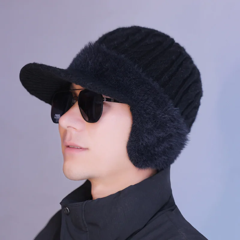Windproof Thermal Beanie Fleec - Cycling Gear Cold Weather ulasan dan harga