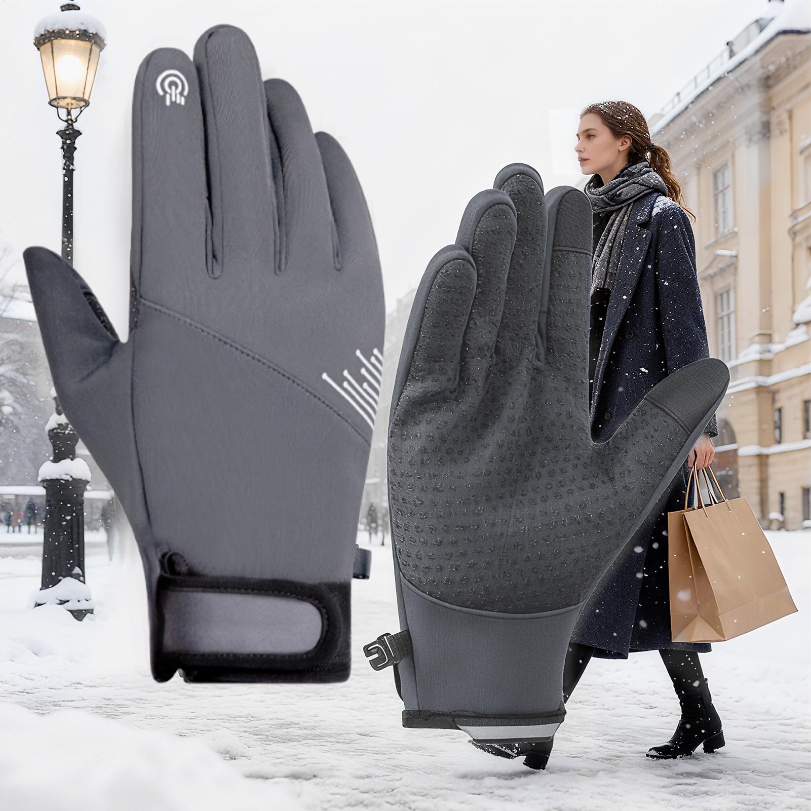 Winter Gloves Women Windproof  - Cycling Gear Cold Weather ulasan dan harga