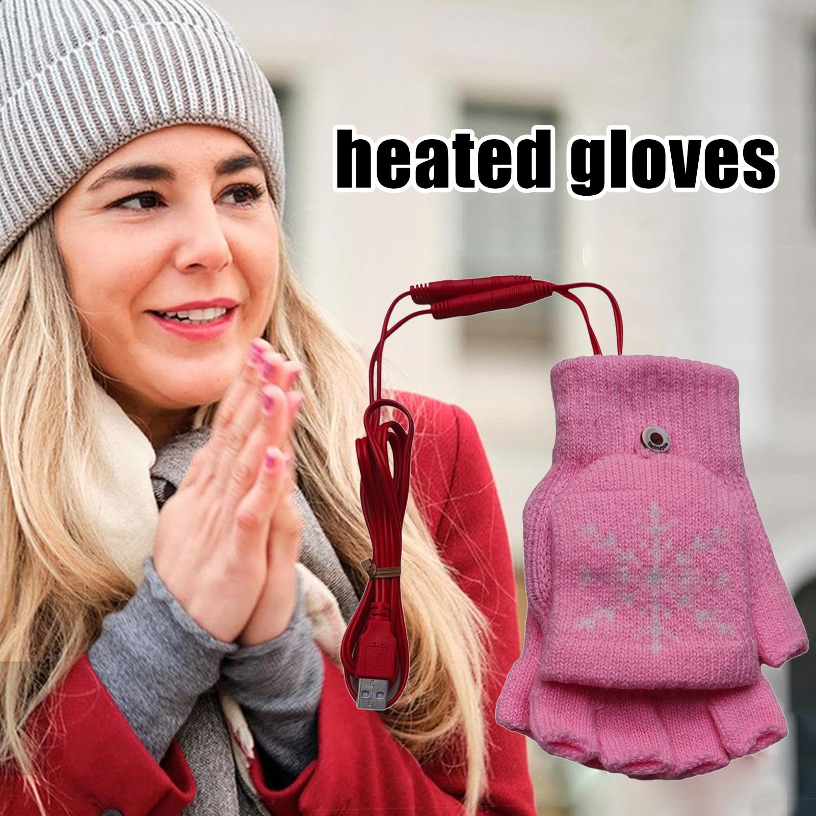 Heated Gloves Fingerless USB H - Cycling Gear Cold Weather ulasan dan harga