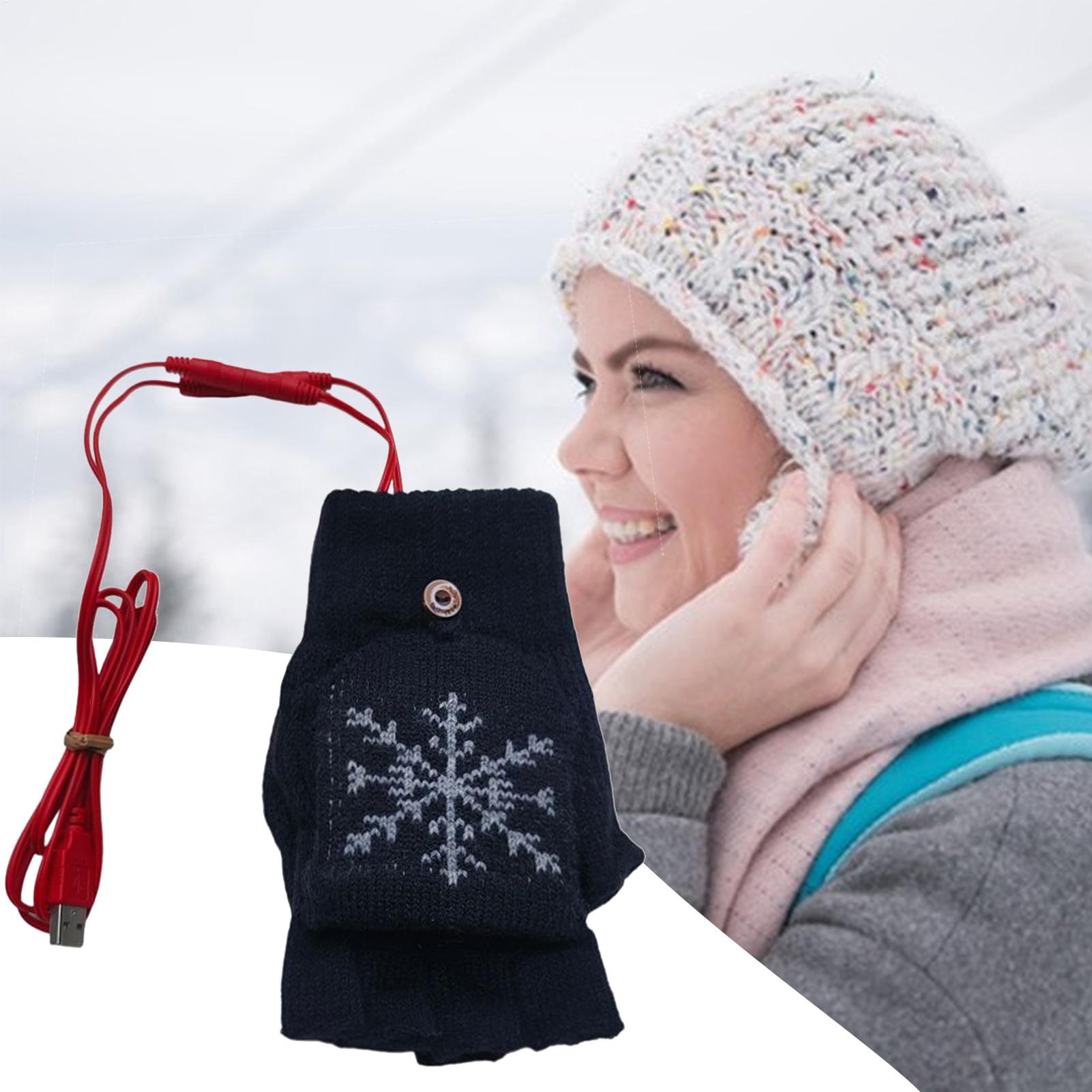 Heated Gloves Fingerless USB H - Cycling Gear Cold Weather ulasan dan harga
