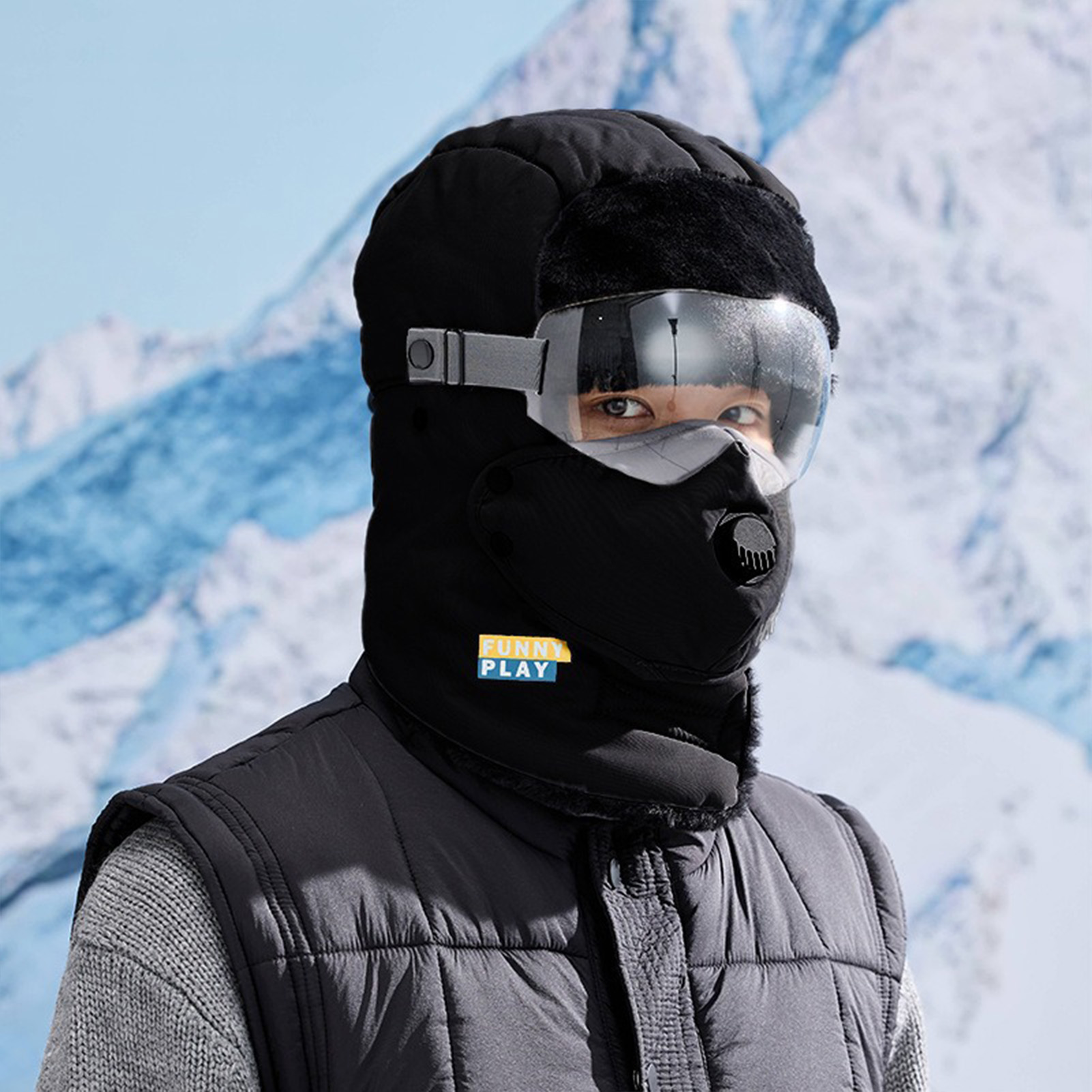 Thermal Winter Hat Fleece Line - Cycling Gear Cold Weather ulasan dan harga