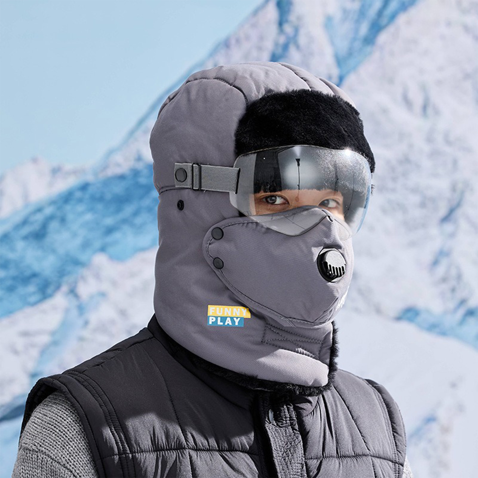 Thermal Winter Hat Fleece Line - Cycling Gear Cold Weather ulasan dan harga