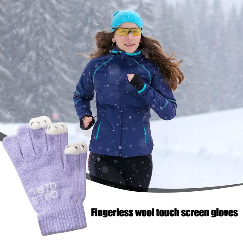 Warm Gloves For Women Elastic  - Cycling Gear Cold Weather ulasan dan harga