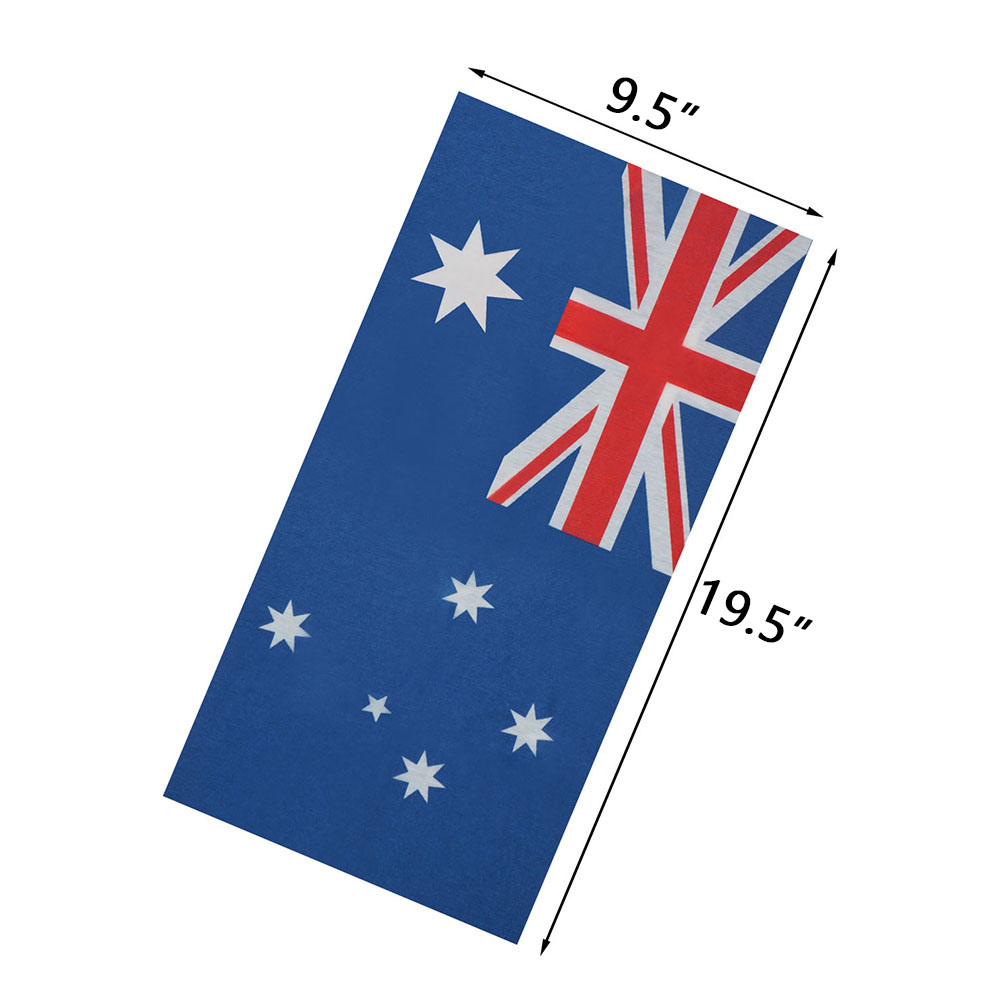 Australia New Zealand Flag Pat - Cycling Gear Australia ulasan dan harga