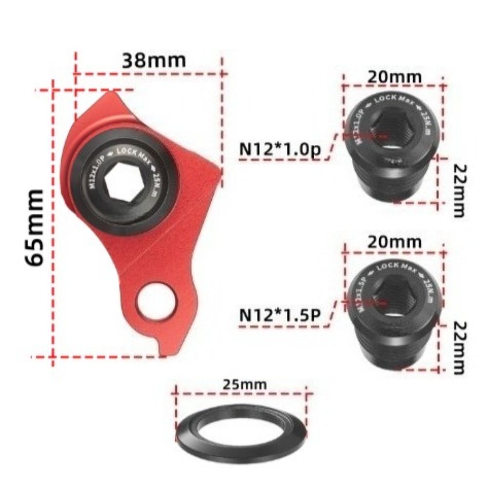 1PCS Bicycle Gear Tail Hook Pa - Cyclo Gear ulasan dan harga