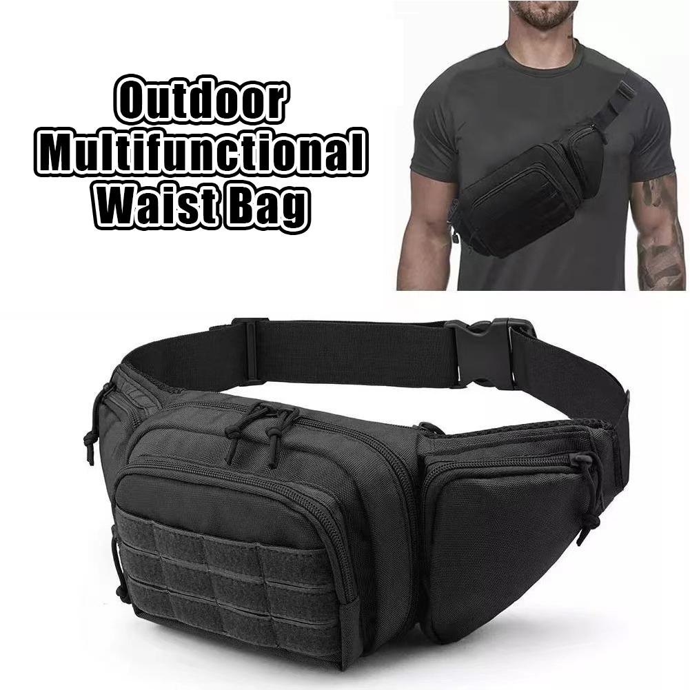 Tactical Waist Pack Waterproof - Cycling Gear Men ulasan dan harga